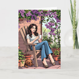 Tarjeta Practicar algún auto amor en este mundo loco