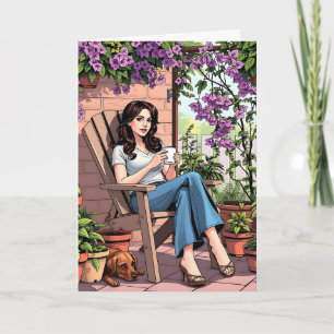 Tarjeta Practicar algún auto amor en este mundo loco