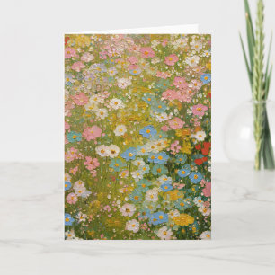 Tarjeta Prados Coloridos de Flores Silvestres 3