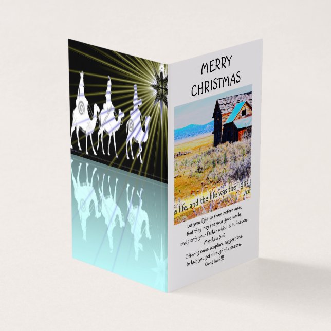 Tarjeta pray a lot card (Exterior)