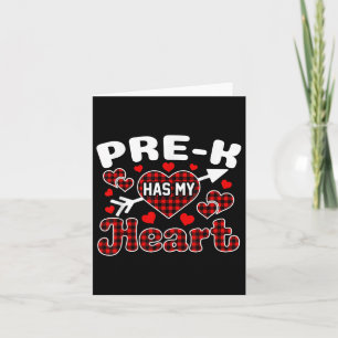 Tarjeta Pre-k Tiene A Mis Divertidos Día de San Valentín P
