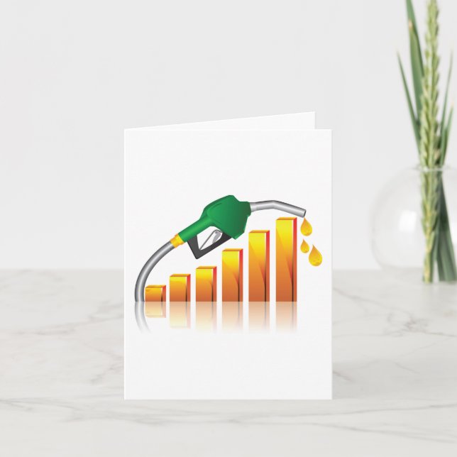 Tarjeta Precio del combustible (Anverso)