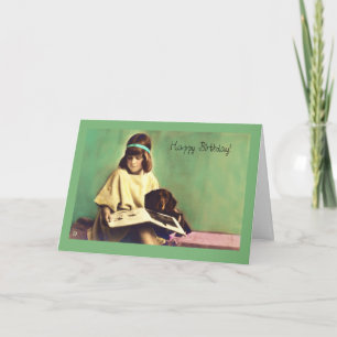 Tarjeta Precious Moments Dachshund Dog Birthday Card