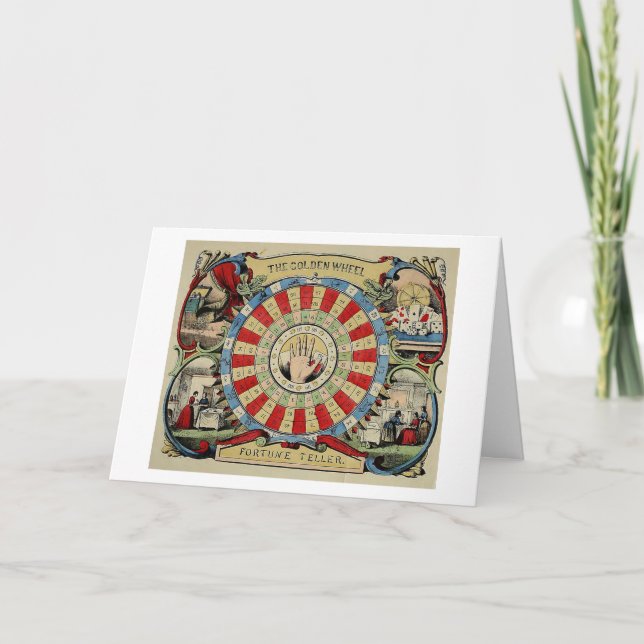 TARJETA PREDIJO QUE "USTEDES" TENDRÁN "UN CUMPLEAÑOS FELIZ (Anverso)