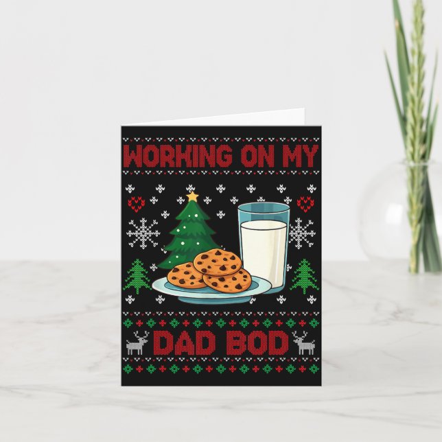 Tarjeta Pregnancy New Mom Baby Pregnant Christmas Matching (Anverso)