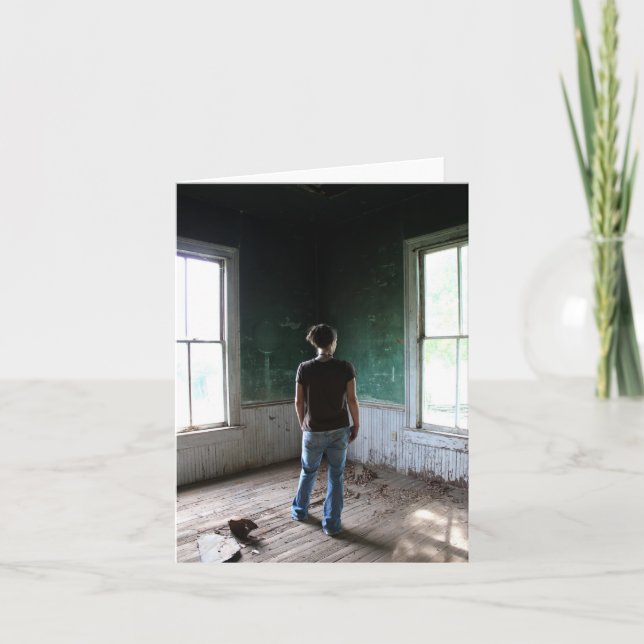 Tarjeta Preguntándose por Notecard (Anverso)