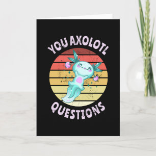 Tarjeta Preguntas axolotl