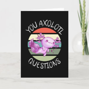 Tarjeta Preguntas axolotl