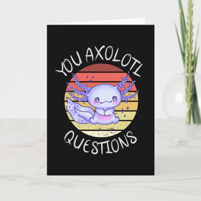 Tarjeta Preguntas axolotl (Anverso)