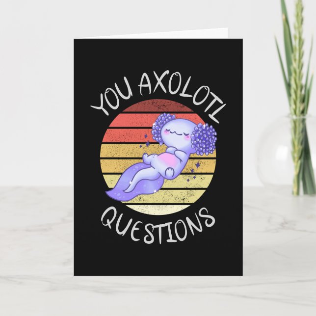 Tarjeta Preguntas axolotl (Anverso)