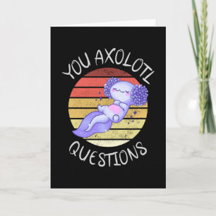 Tarjeta Preguntas axolotl