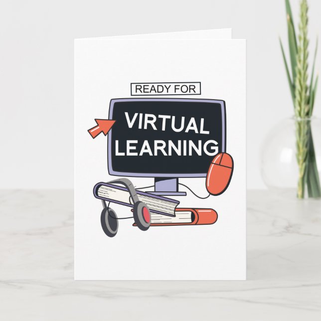 Tarjeta Preparado para el aprendizaje virtual (Anverso)