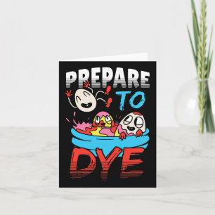 Tarjeta Prepárate Para Morir Huevo De Pascua Divertido