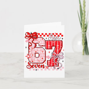Tarjeta Preppy Nk San Valentín 67 Seis Siete Meme Día de S