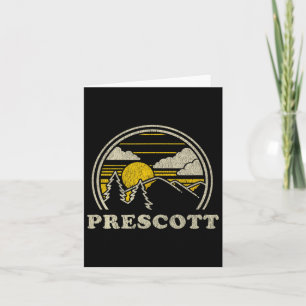Tarjeta Prescott Arizona Az T Shirage Vintage Hiking Mount