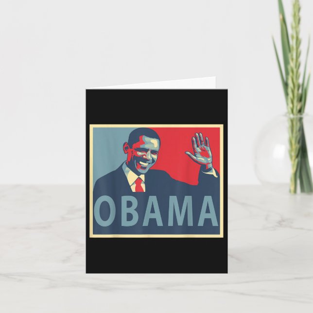 Tarjeta Presidente Barack Obama (Anverso)