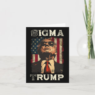 Tarjeta Presidente Donald Trump - Sigma Trump