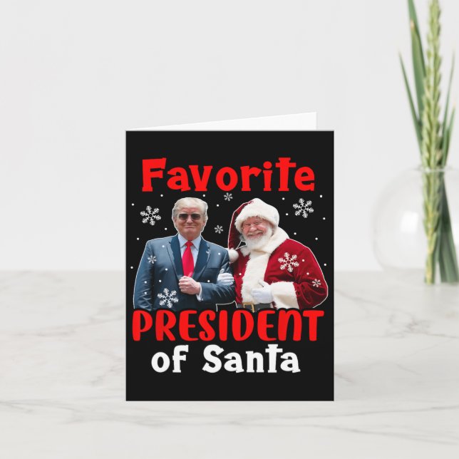 Tarjeta Presidente Favorito De Los Navidades De Santa Sede (Anverso)