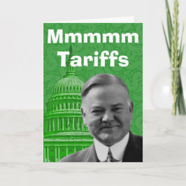 Tarjeta Presidente Herbert Hoover Tarifas