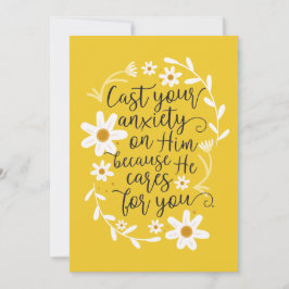 Tarjeta Presta tu ansiedad a él porque le importa