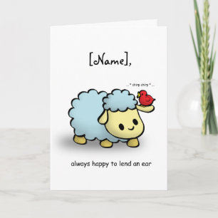 Tarjeta - Prestando Un Oído