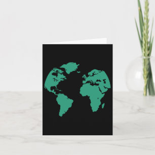 Tarjeta Pretende que soy Planet Earth Mens Kids Lazy Funny