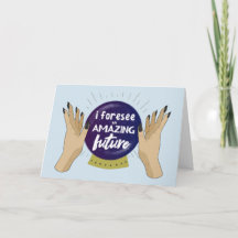 Prevea la enhorabuena futura asombrosa de la