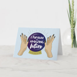 Tarjeta Prevea la enhorabuena futura asombrosa de la