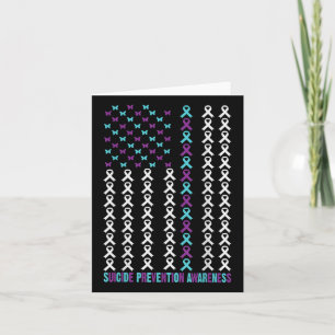 Tarjeta Prevención del suicidio Sensibilización Sobrevivie