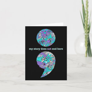 Tarjeta Prevención Del Suicidio Y Concienciación Sobre La 