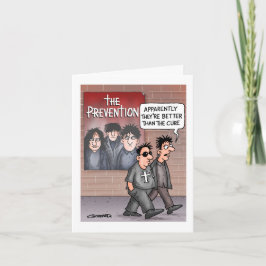 Tarjeta Prevention is better than cure