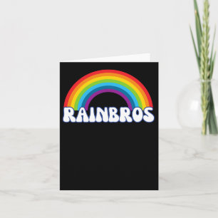 Tarjeta Pride Rainbros Pegatina