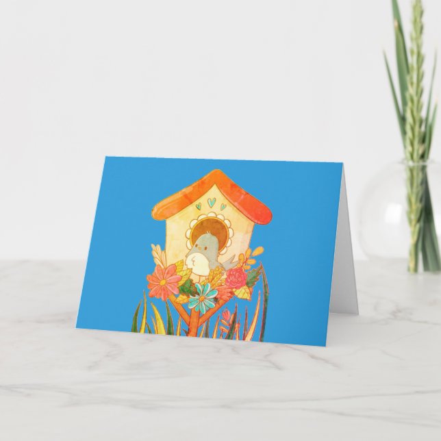 Tarjeta Primavera (Anverso)