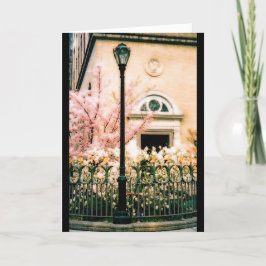 Tarjeta Primavera en Central Park