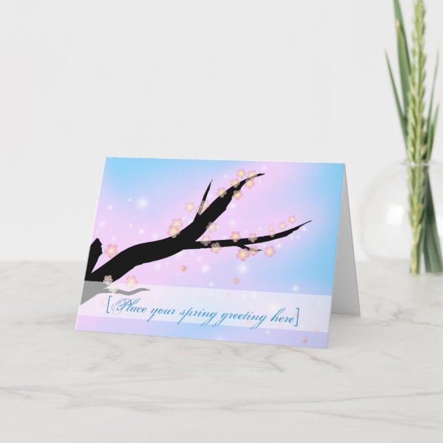 Tarjeta - Primavera en el aire (Anverso)