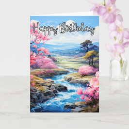 Tarjeta Primavera Temprana En Una Hermosa Carretera | Cump