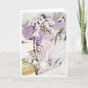 Tarjeta Primavera temprana, Pekka Halonen