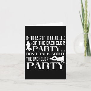 Tarjeta Primer artículo Stag Groomsmen Groom Boda Bachelor