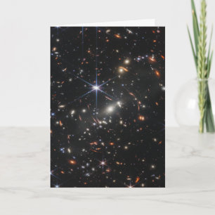 Tarjeta Primer campo profundo del universo de James webb