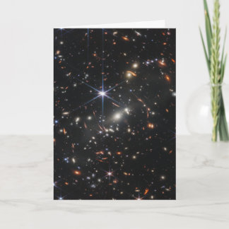 Tarjeta Primer campo profundo del universo de James webb