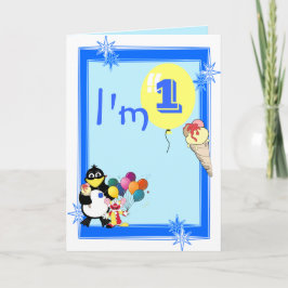 Tarjeta Primer cumpleaños