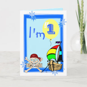 Tarjeta Primer cumpleaños