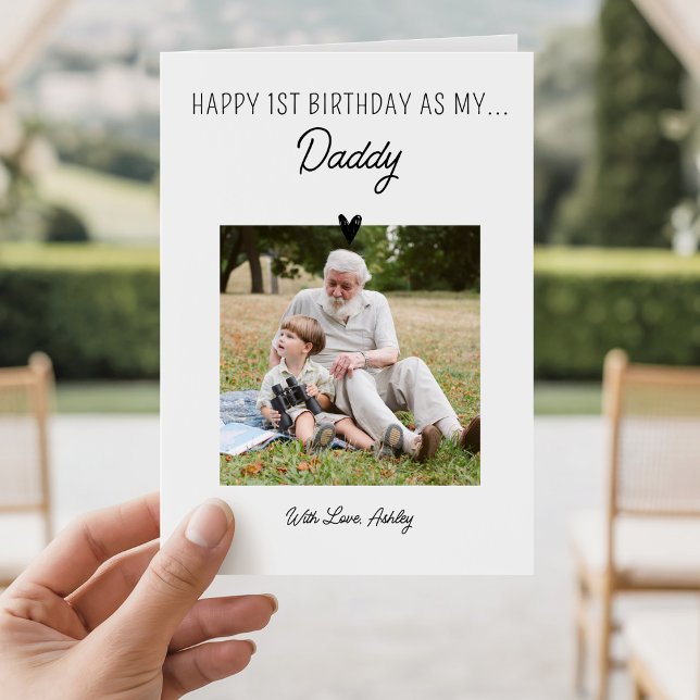 Tarjeta Primer cumpleaños como papi El primer cumpleaños d (Subido por el creador)