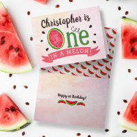 Primer Cumpleaños De One In A Melon