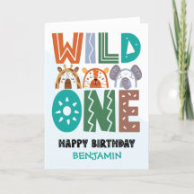 Primer cumpleaños salvaje uno