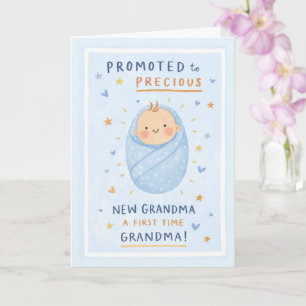 Tarjeta Primer Día de la Madre como Abuela, Nueva Abuela L