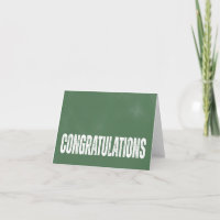 Primer Día del Padre Felicitaciones Retro Verde