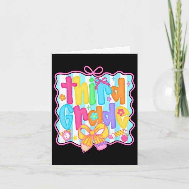 Tarjeta Primer Día Del Paquete De Floral De Tercer Grado P (Anverso)