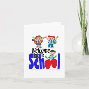 Tarjeta Primer día escolar primer curso