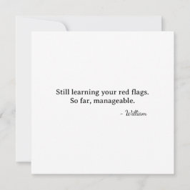 Tarjeta Primer Fox Cupido del Día de San Valentín - señale